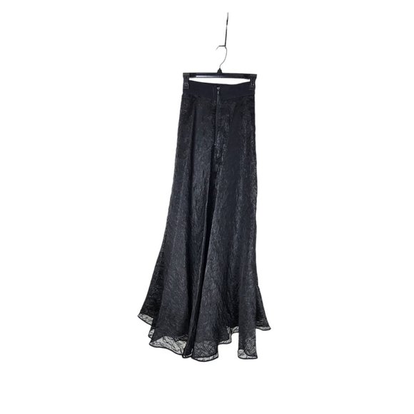 Milly Raffia Organza Maxi Circle Skirt New - Picture 5 of 11